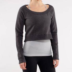 Lululemon cropped sweater